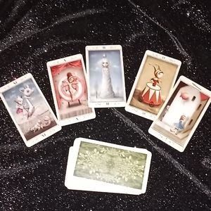 Mini tarot card deck